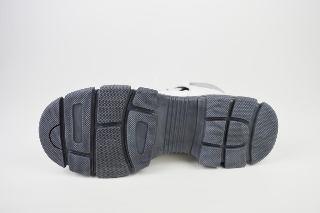 Ботинки DaCoTa 52300 38 Бело-серые кожа/текстиль