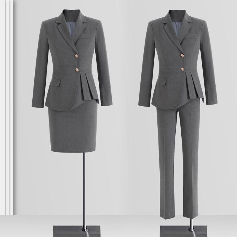 Женский профессиональный трехкомпонентный костюм Tluoman 4XL