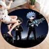 Re Zero Round Area Rug Carpet Rug For Living Room Bedroom Sofa Playroom Decor Nonslip Floor Mat