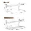 Extendable Microwave and Oven Storage Rack