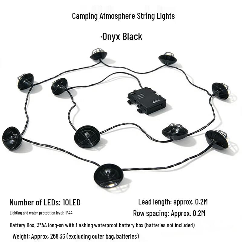 MOBIGARDEN Retro Outdoor Camping String Lights