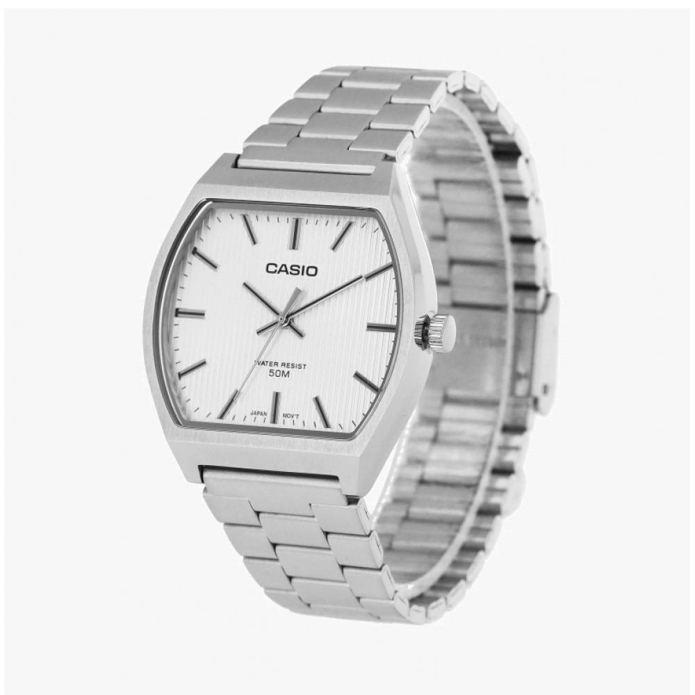 Casio Mtp B140d 7avdf  Mtp B140d 7a  Analogové čtvercové kovové hodinky pro studenty Sat