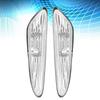 1 Pair Turn Signal Side Marker Lamp Cover 63137165915 63137165916 Fit for E46 325i Transparent