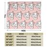 Coperte in pile Gatto Cartone Animato Gatto Simons Coperta Plaid Vintage per Casa Copriletti,