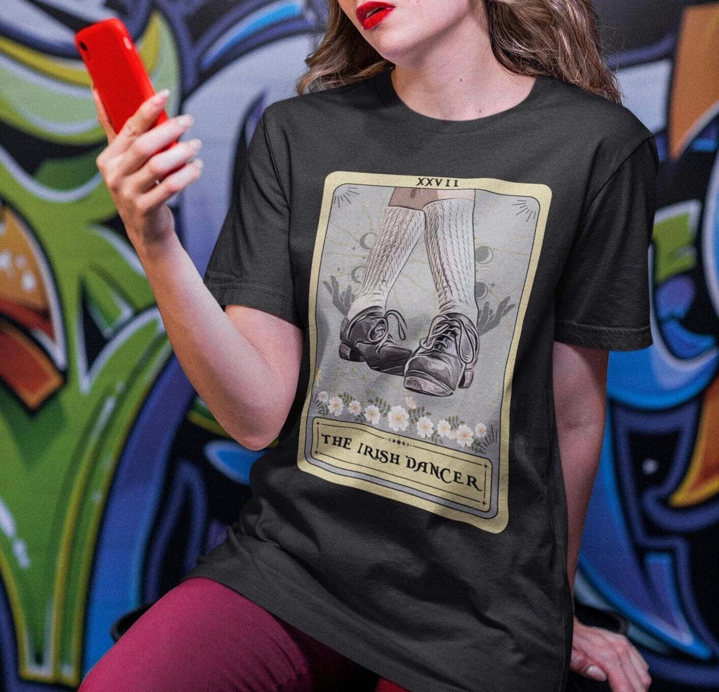 The Irish Dancer Tarot Card Shirt S