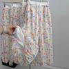 Summer Floral Palazzo Pants Women High Waist Loose Print Wide Leg Trousers Drapery Comfortable