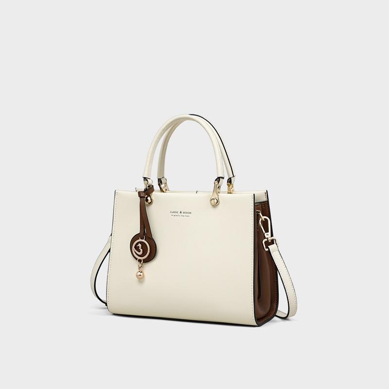 2025 New Women's Bag Large Capacity Handheld Commuter Mom Bag Light Luxury Shoulder Bag Birthday Gift High-end Crossbody