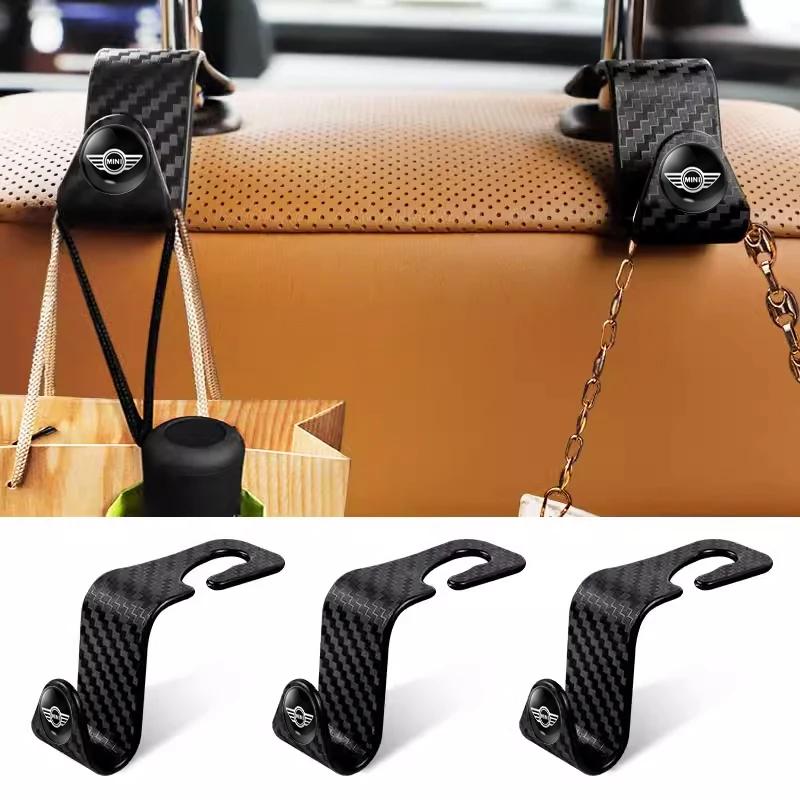 1/2/4Pcs Car Fastener Hangers Car Storage Interior Accessories For MINI One Cooper JCW Countryman Clubman Cabrio Paceman Coupe Gqtsu22