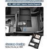 2007-2021 Tundra/Sequoia Center Console Organizer for Toyota Tundra/Sequoia Accessories Armrest Console Glove Tray Compatible with 2007-2021 Toyota