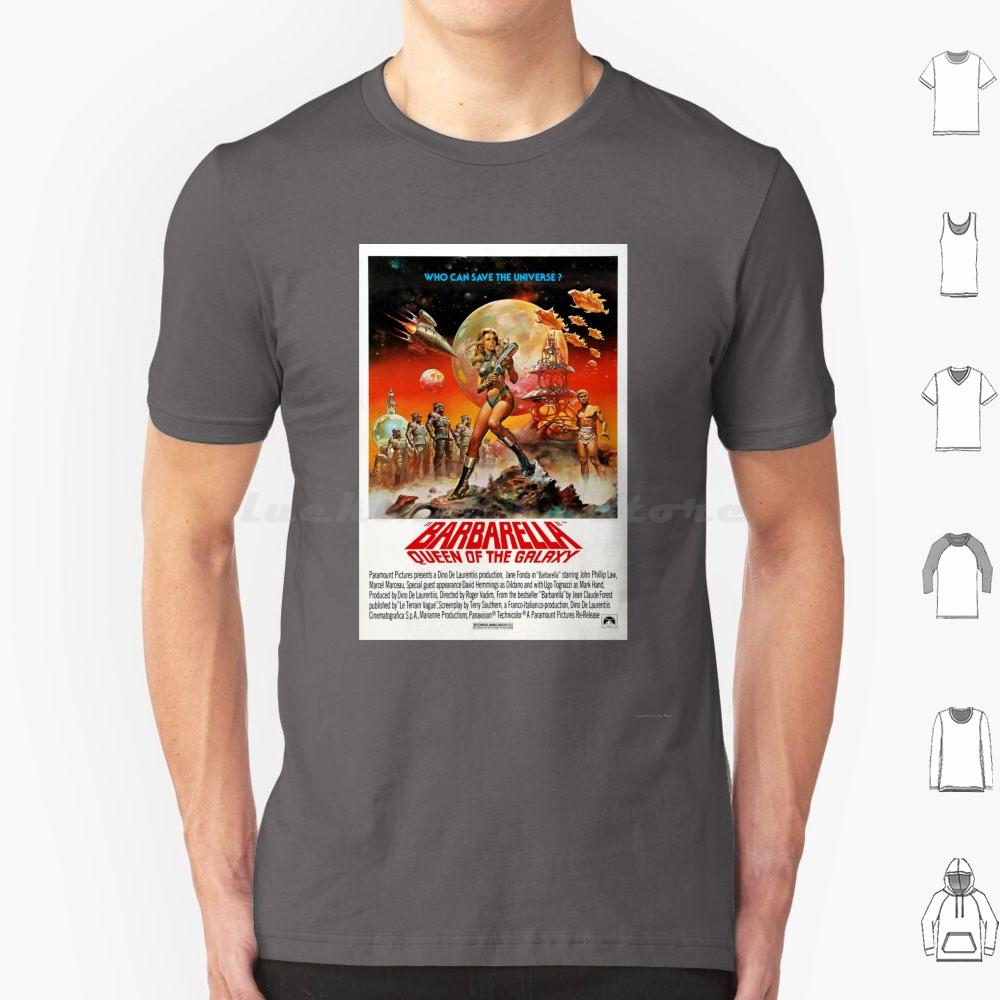 Barbarella  Queen Of The Galaxy T Shirt Men Women Kids 6xl Barbarella Camp Sci Fi Retro Cinema Movie Film Classic Colourful