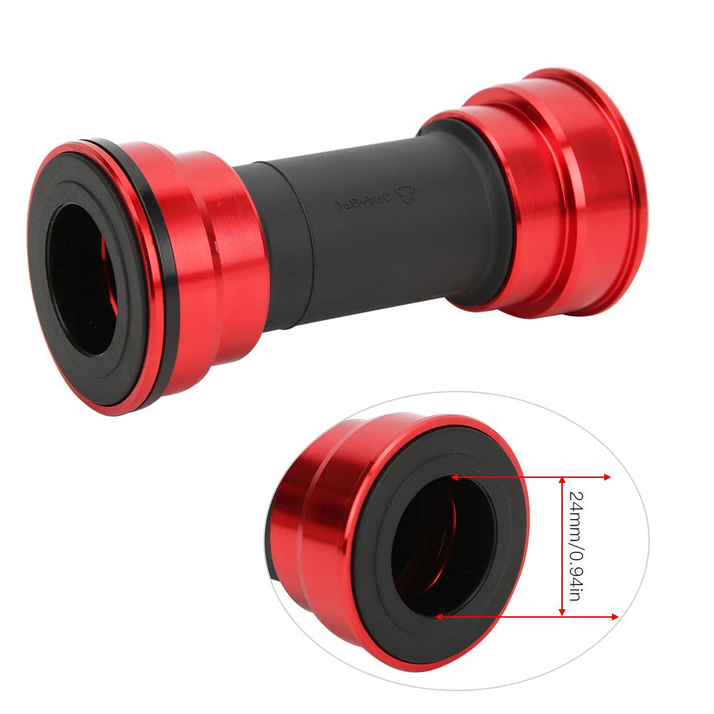 Mountain Bicycle Integrated Hollow BB Press Bearings Bottom Bracket DIY Bike AccessoryRed