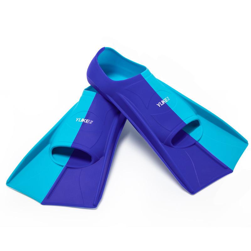 Yuke Silicone Fins - Adult & Kids Snorkeling, Swimming, Diving Flippers for Training