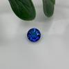 Certified 9.80 Ct Natural Kashmiri Blue Sapphire Round Cut Loose Gemstone