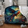 1pc Avian Colors Lightweight Flannel Blanket, Comfortable and Warm Blanket, for Office and Camping Sofa Bed, Livingroom200
