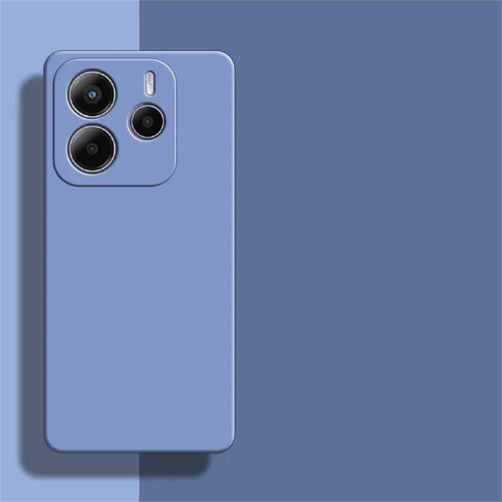 Redmi Note 14 5G Cover Funda Coque Soft Original Liquid Silicone Simple Caover for Redmi Note 14 For Redmi Note 14 5G Case