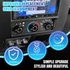 3PCS Car Air Conditioning Knob Switch Control Button for Jeep Wrangler TJ 1999-2006 05011218AC 5011218AC 5011218AA 5011218AB