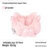 Inflatable U-shaped Travel Neck Pillow - Portable, Ergonomic, Height-Adjustable, Storable Milk Silk Design