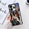 Anime Shaman King Plating Phone Case For Xiaomi Redmi Note 14 15 Pro Plus 13 12 11 11S 11T 10 9S 9 5G Anti-Fall Airabag Cover