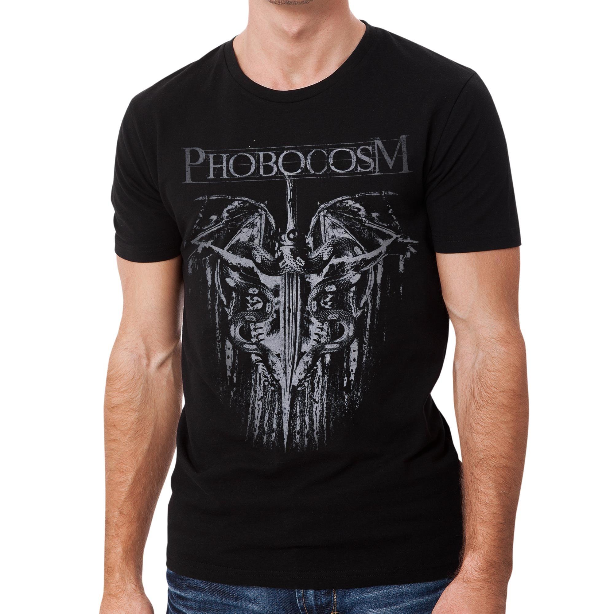 

2025 New Wings & Swords Pattern Printed Pure Cotton T-shirt, Fashionable Men s and Women s T-shirt Autumn and winter innerwear 4XL