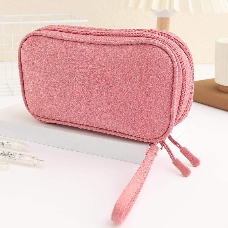 Portable Digital Accessories Organizer - Multifunctional Storage Pouch for Cables, Power Banks, Earphones, and USB Drives