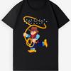 Cowboy Roping Good Graphic T-Shirt, Cute Western Cowboy Cartoon Cotton Tee