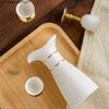 Chinese White Ceramic Wine Glass Set Wine Warmer Shot Glass Hip Flasks White Wine Glass Goblet Wine Dispenser Wine Set Gift Box
