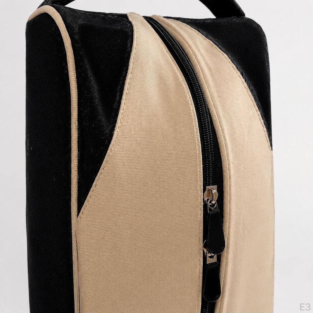 Shoe Bag with Top Handle, Portable Fabric Boot for Muddy Shoes, 43x23x14cm Organised Travel