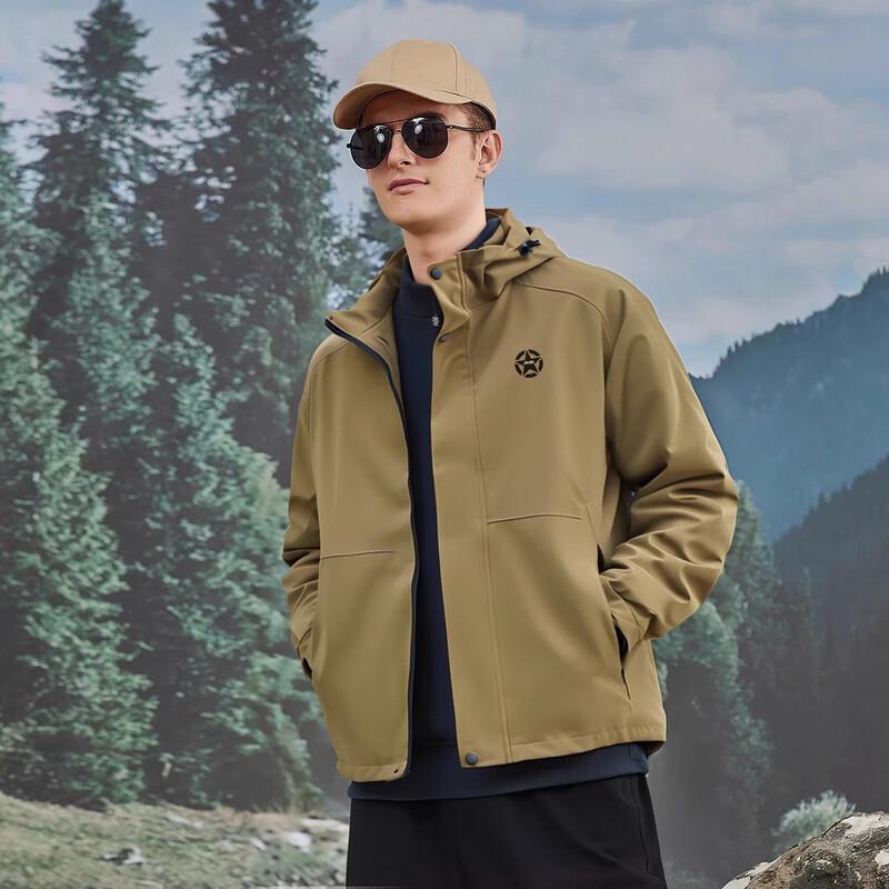 Jeep Men's Fall Fashion Hooded Jacket