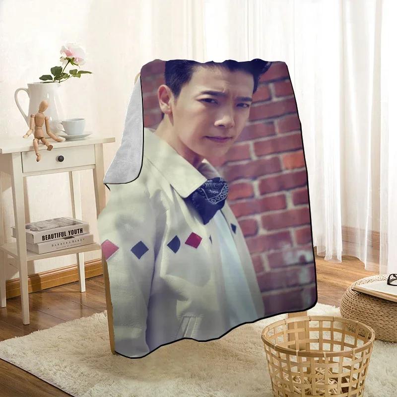 New Arrival Super Junior KPOP Blankets Printing Soft Blanket Throw On Home/Sofa/Bedding Portable Adult Travel Cover Blanket