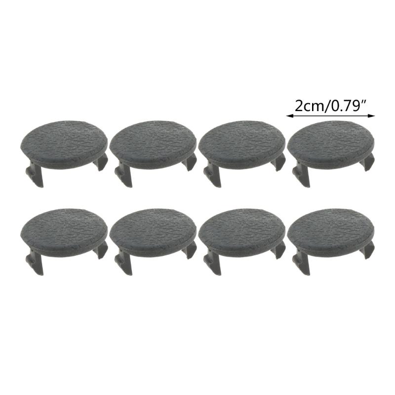 Lot de 8 capuchons de vis pour poignée de porte intérieure, accessoires automobiles, installation facile pour MK2 V31 V33 V43