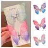 Mixed Material Butterfly Hair Clip Duckbill Clip Style Beautiful And Natural Hair Decoration For Girls