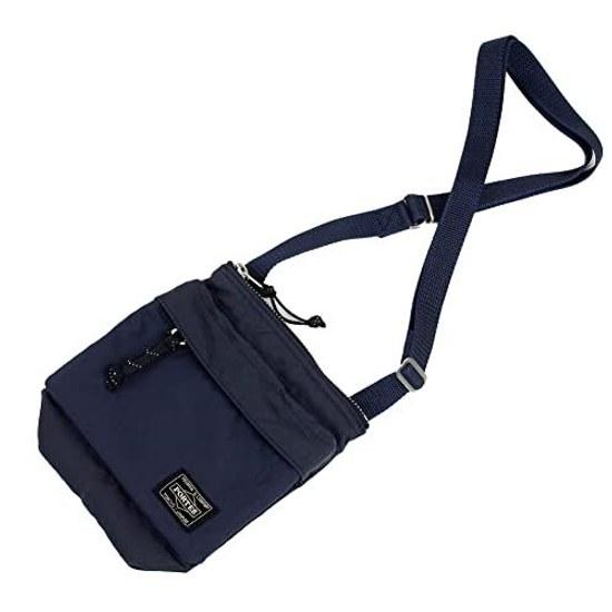 Porter FORCE Shoulder Bag Travel Brand Lightweight Nylon Made Japan Yoshida Mens (Navy)