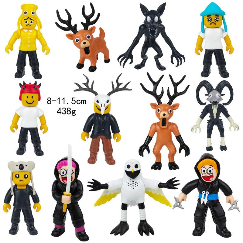 Anime Action Figure Model Collectible Doll, Desktop Decoration Ornament, Poseable Statue for Gifts