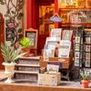 ROBOTIME Rolife 3D Puzzles Vienna Bookstore DIY Miniature House DG183