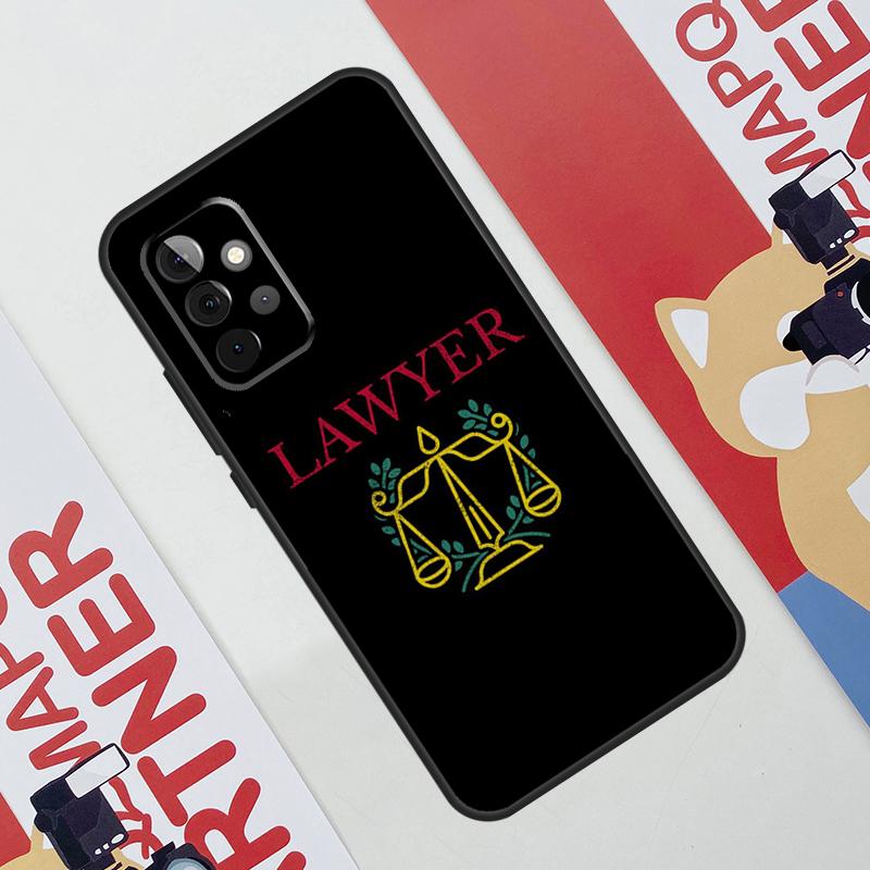 Gesetz Anwalt Richter Gerechtigkeit Fall Für Samsung Galaxy A52 A42 A32 A22 A12 A51 A71 A14 A24 A34 A54 A13 A23 A33 A53 Hülle