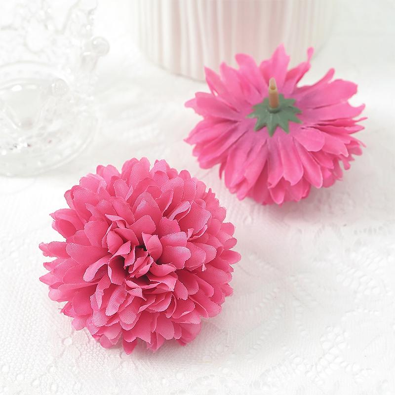 5/10/20Pcs 6.5cm Artificial Flower Silks Hydrangea Home Wedding Party Decoration Vase Table DIY Craft Wreath Gifts Accessories