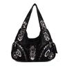 Vintage Damenhandtaschen Umhängetasche Handtasche mit oberem Griff Mode Vintage Knödel-Tasche Umhängetasche Tragetasche Hobo Große Geldbörse