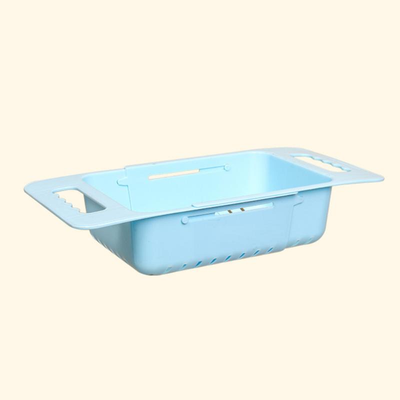 Drain Rack Telescopic Organizer Solid Simple Style Kitchen Organizer Gadgets Sink Rack Retractable Adjustable Kitchen For Use