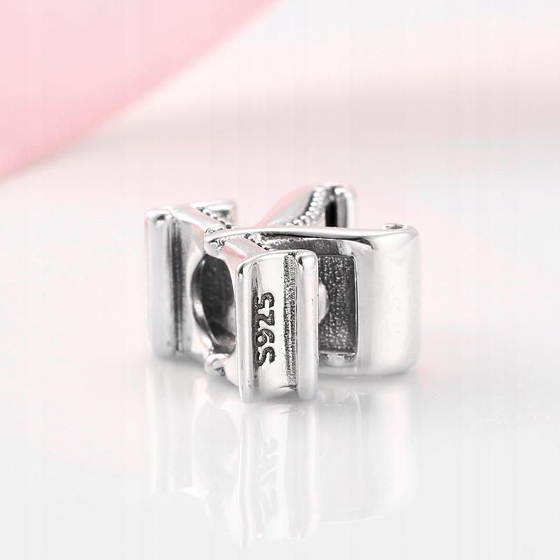 Charms Do Pandora Zawieszka Charms Litera K Srebro 925 Moda Trusky