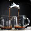 Szklanka MIARKA ESPRESSO 70ml Żaroodporna Szklanka Kuchnia Espresso Jigger Podwójna Szklanka Uncjowa