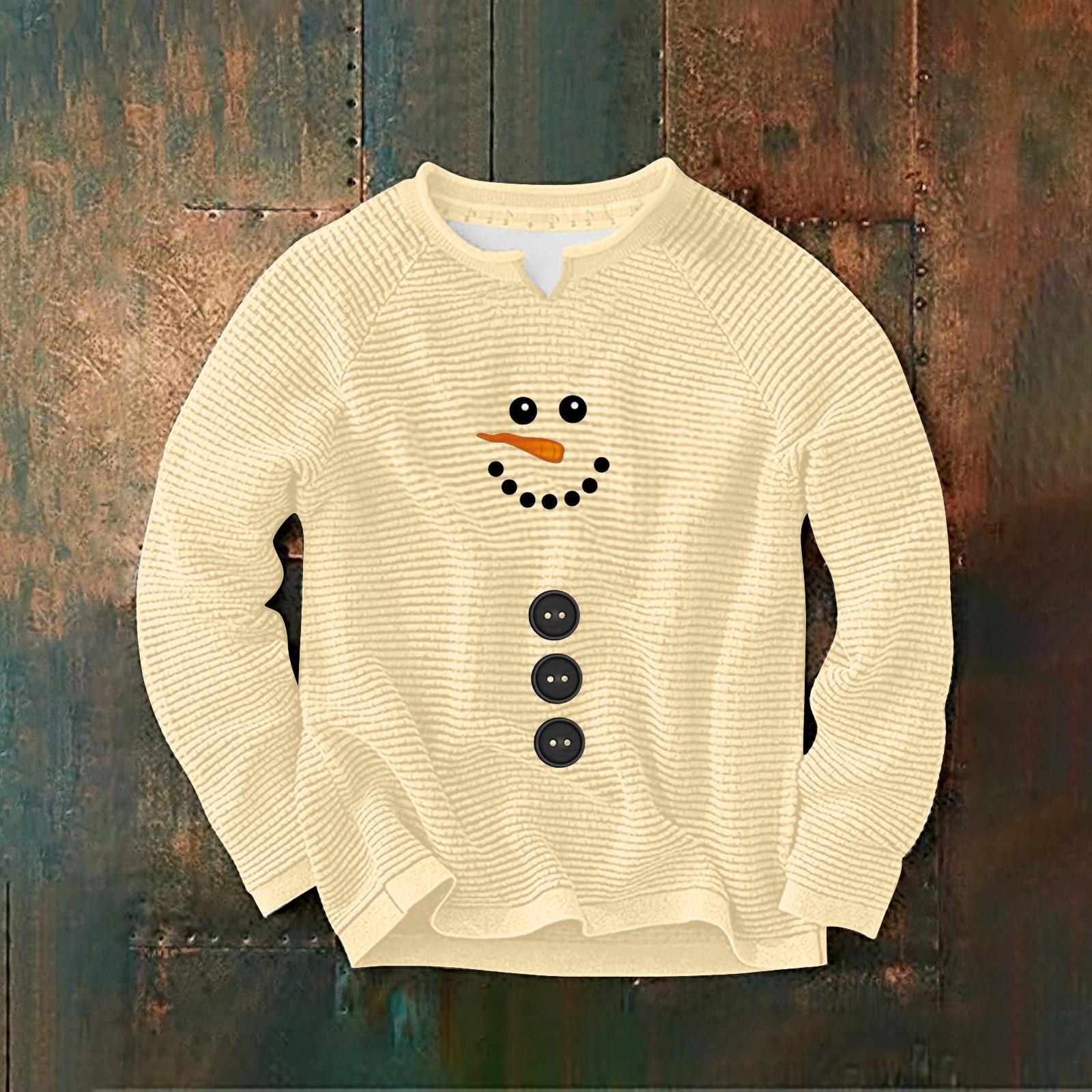 

Мужская толстовка с капюшоном свободного кроя с принтом кукурузного зерна и круглым вырезом M бежевый