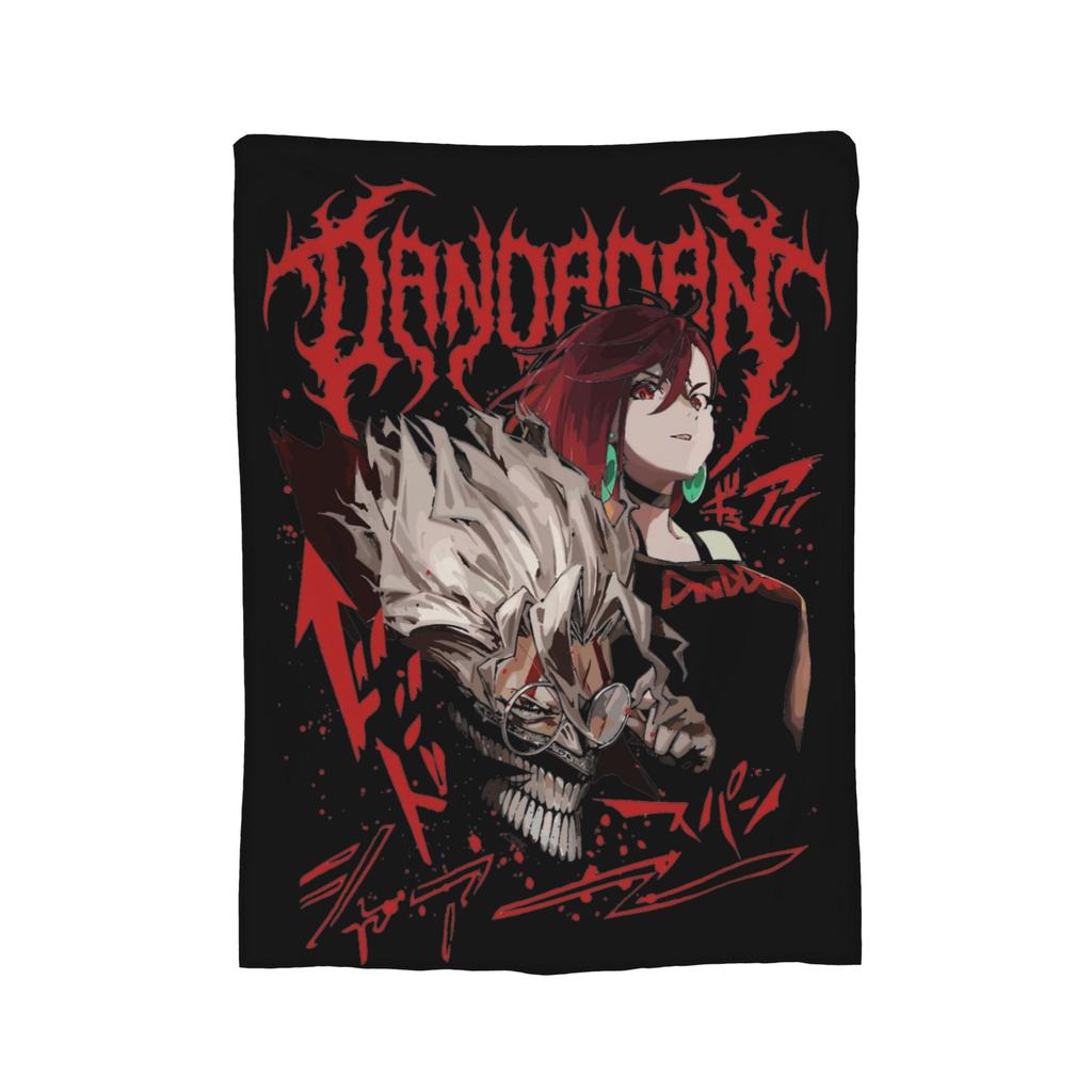 Turbo Granny Dandadan Anime Flannel Blankets  Creative Throw Blanket for Bed Sofa Couch 200x150cm Plush Thin Quilt,