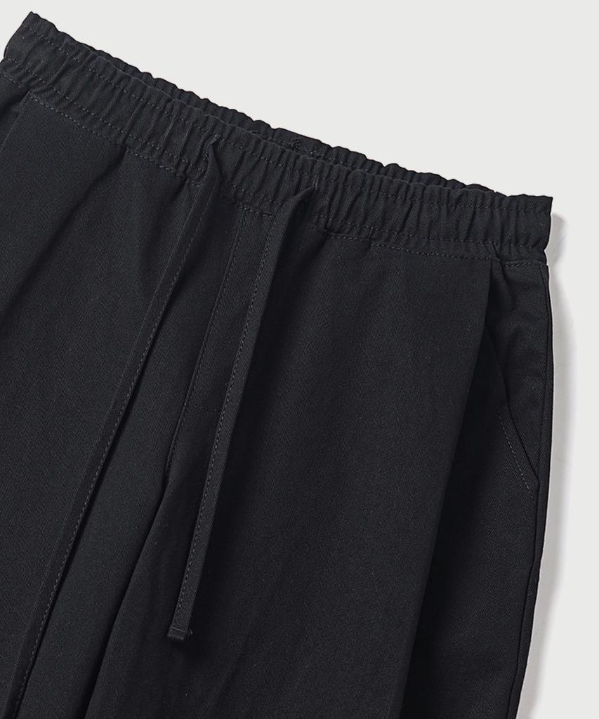 JEMUT Gift Balloon Washed Cotton Pants Black Jjlp2671