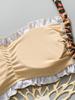 2026 European American Flounce Bandage Bikini Two-Piece Set - Sexy Split Swimsuit
