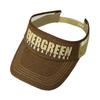 Evergreen Cool Sun Size Brown E.G. Visor, F,