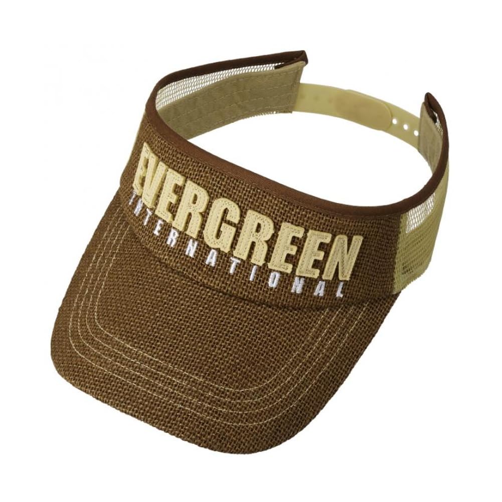 

Evergreen Cool Sun Size Brown E.G. Visor, F,