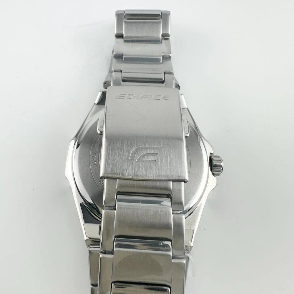 Used New and Unused  CASIO Casio Watch EDIFICE [Domestic Genuine Product] Sapphire Glass Dial White EFR-S108DJ-7AJF Men's Silver