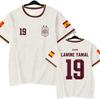 Men's Quick Drying Football Shirt 2026 Spanish Team Yamal Player Edition Family Kids Tees 3D Matching Design Comfortable T-shirt