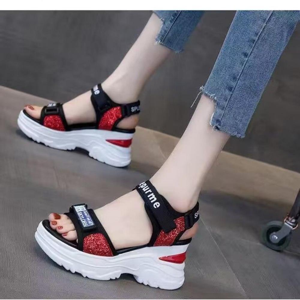Platform Sandals Summer New Fashion Wedges Peep Toe High Heel Sandals Female Sexy Party Dress Sandalias Shoes for Women
