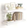 1pc Wall Mounted Floating Shelves Deeper Bathroom Shelves  for Living Room Bedroom Kitchen